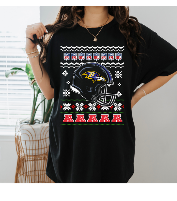 UGLY SWEATER RAVENS