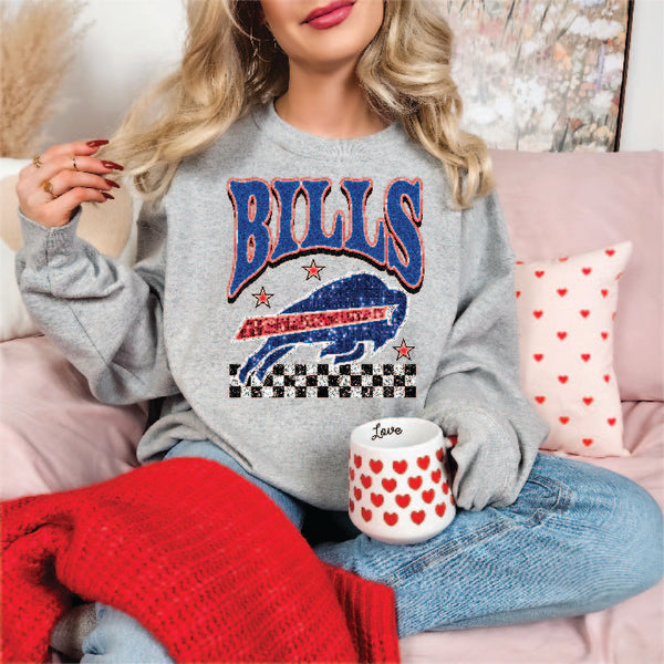 Bills Glitter Sweater