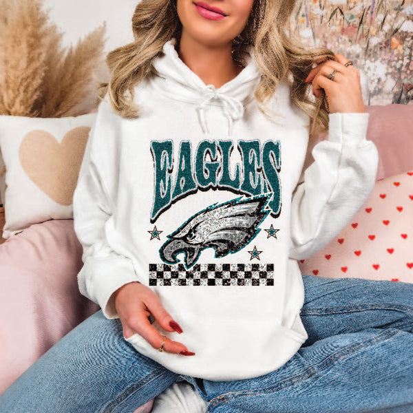 Eagles Glitter Sweater