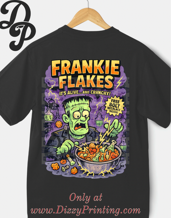 Frankie Flakes Cereal Box