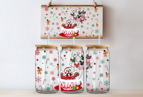 Goofy in cup Christmas Libby Cup Wrap
