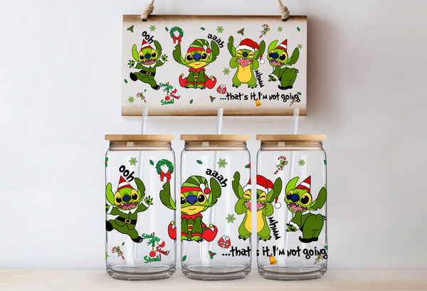 Christmas Stitch Libby Cup Wrap