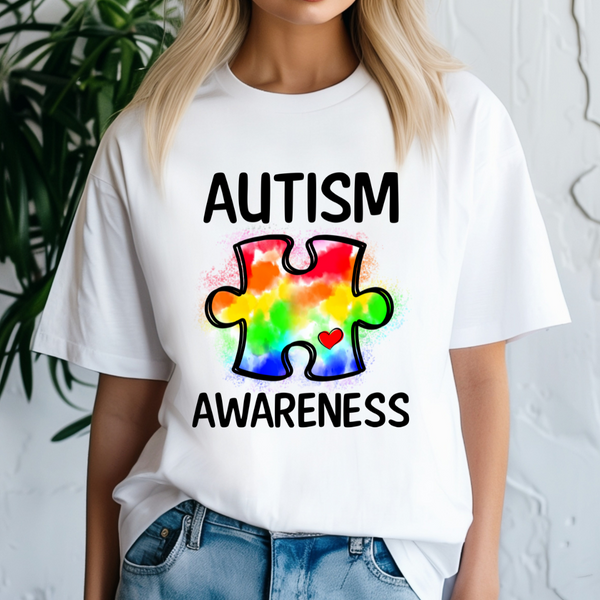 Autism puzzle piece (heart)