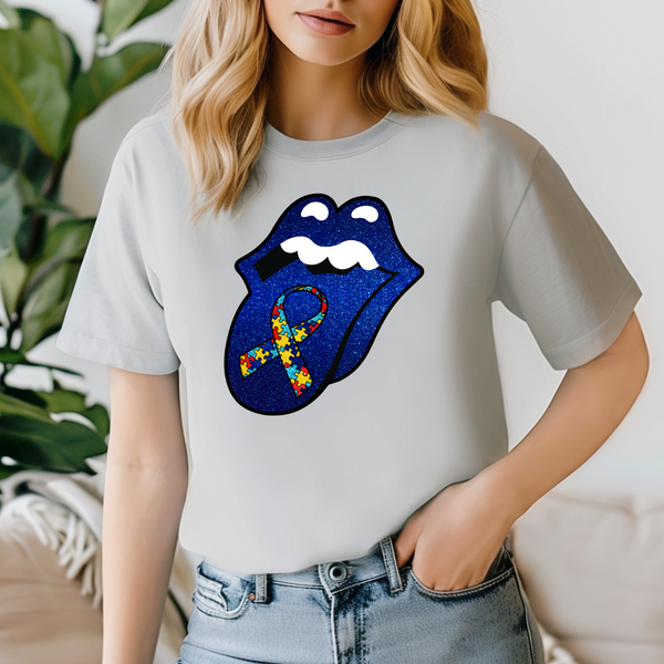 Blue Mouth Ribbon – Dizzy Printing