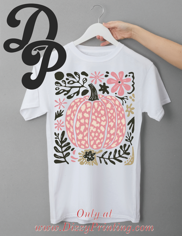 Leopard Pink Pumpkin