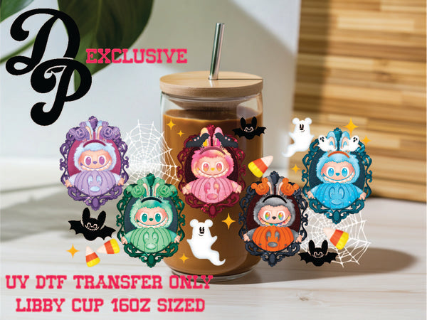 La Bu Bu Halloween UV DTF Cup Wrap