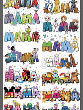 Disney Character MAMA Premade Gang Sheet 22